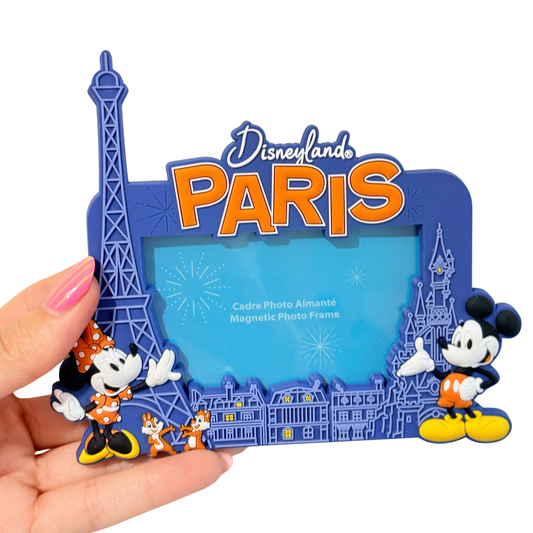 Imán Marco Disneyland Paris Torre Eiffel Mickey Minnie Mouse