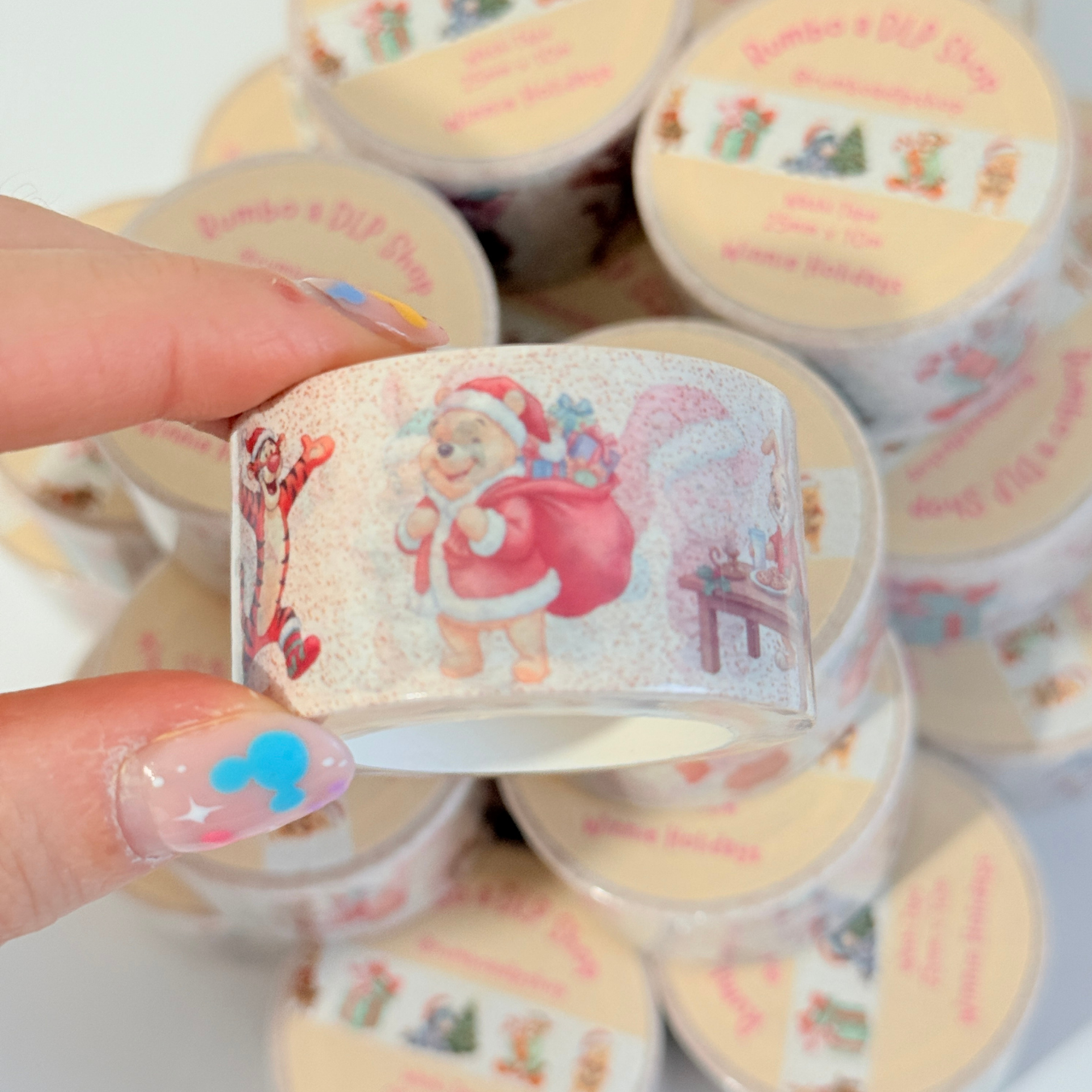 Washi Tape Winnie Holidays