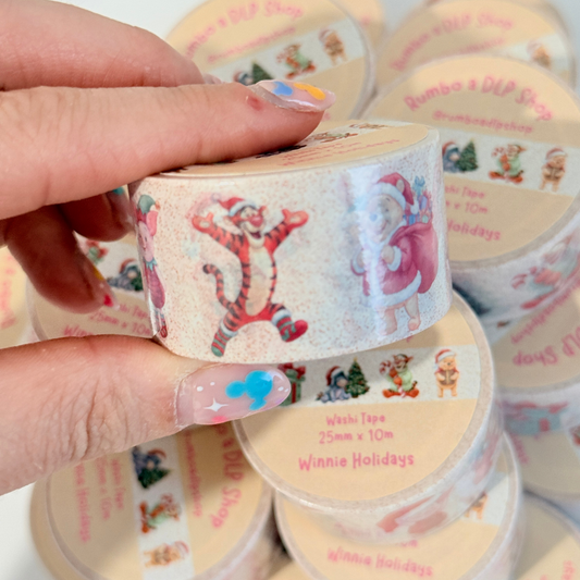 Washi Tape Winnie Holidays