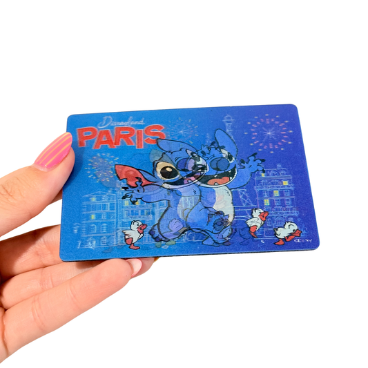 Imán Lenticular Stitch Disneyland Paris