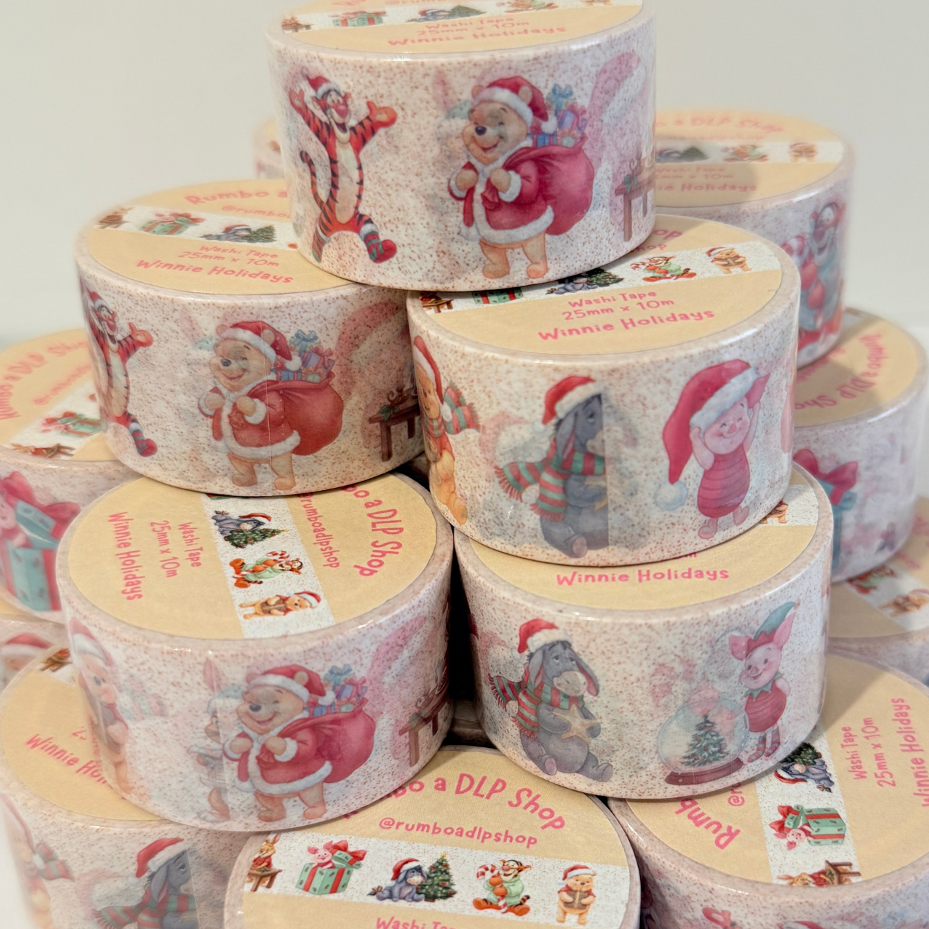 Washi Tape Winnie Holidays
