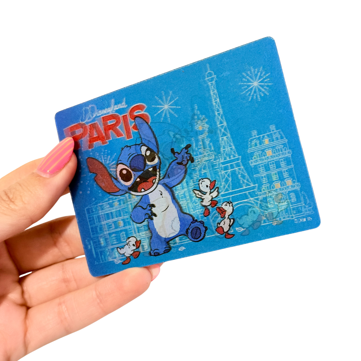 Imán Lenticular Stitch Disneyland Paris