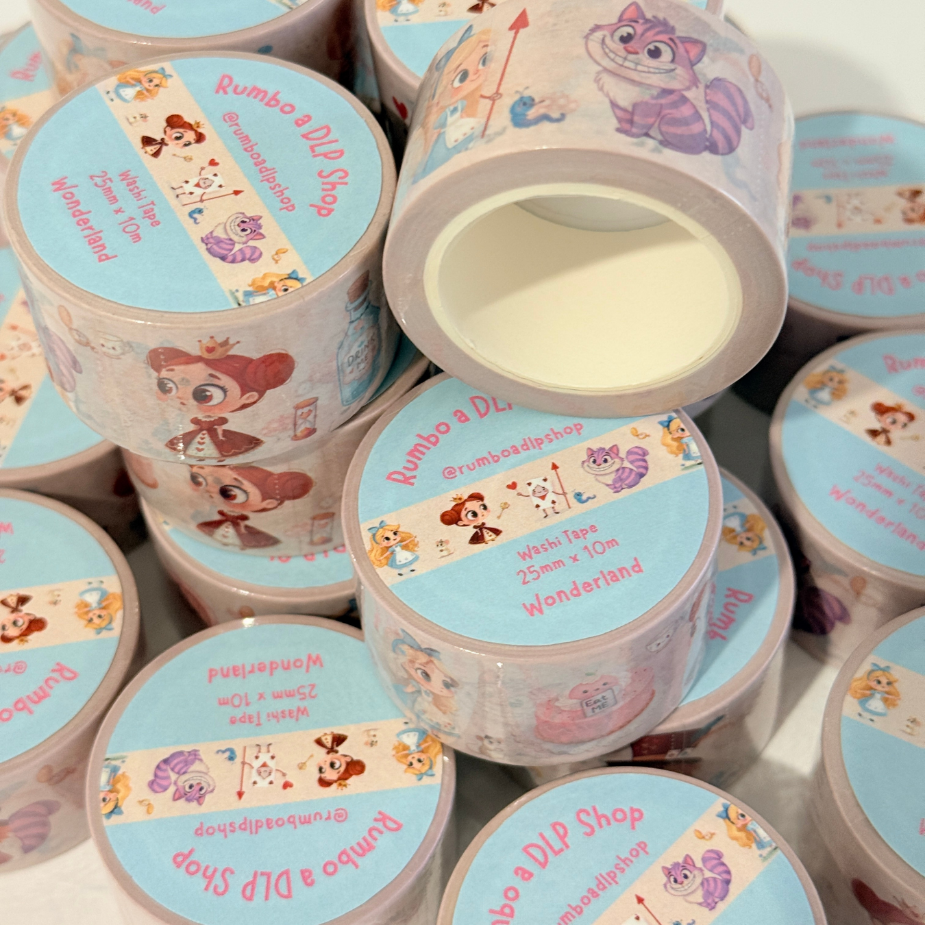 Washi Tape Wonderland Alicia Pais de las Maravillas