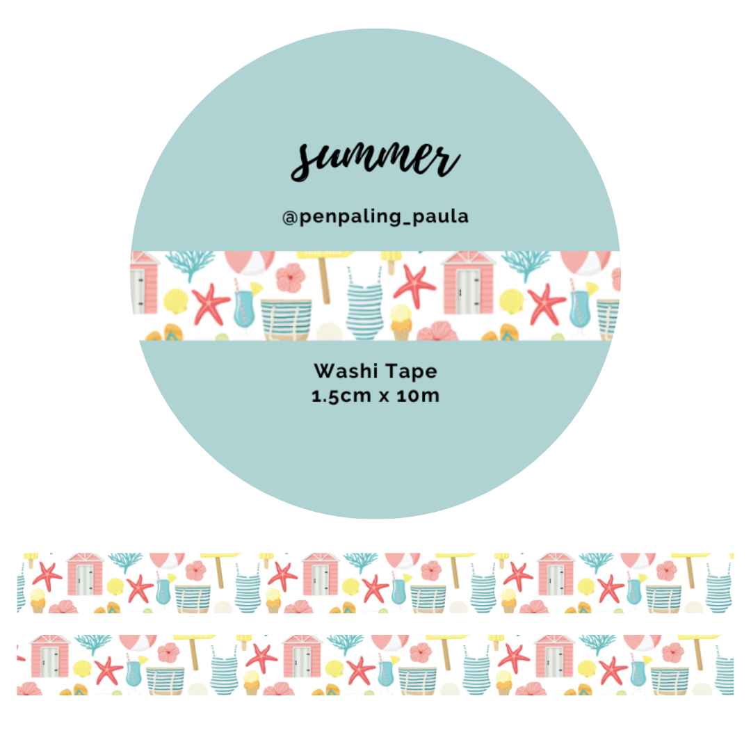 Washi Tape Summer