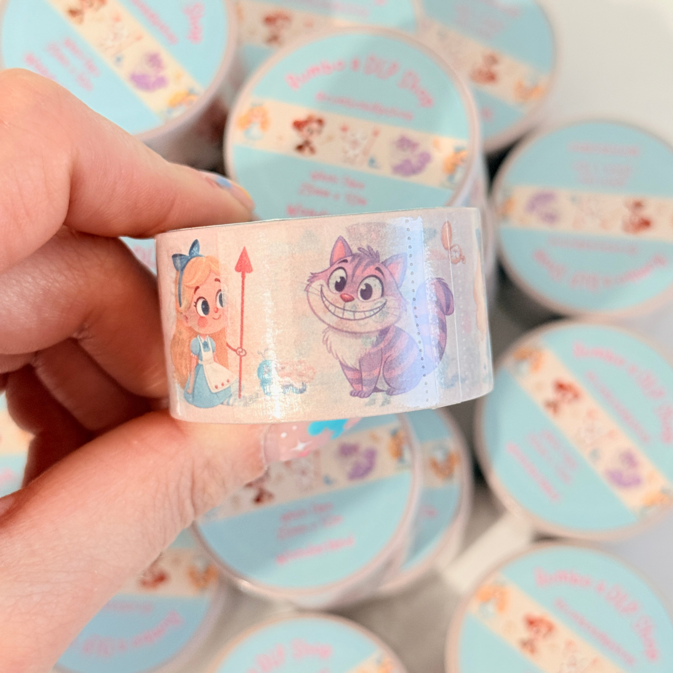 Washi Tape Wonderland Alicia Pais de las Maravillas