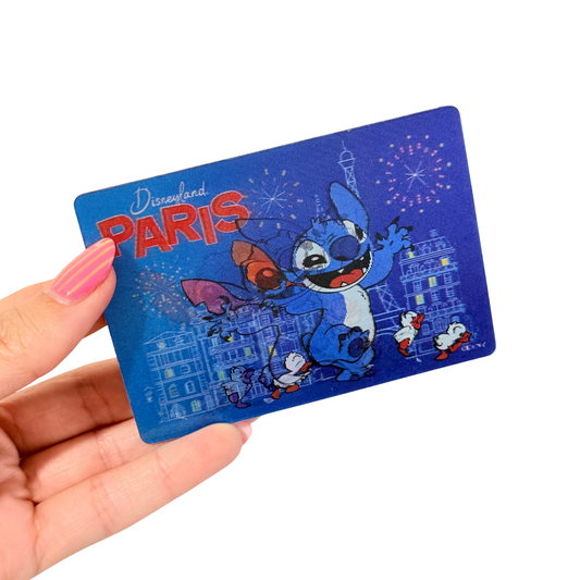 Imán Lenticular Stitch Disneyland Paris