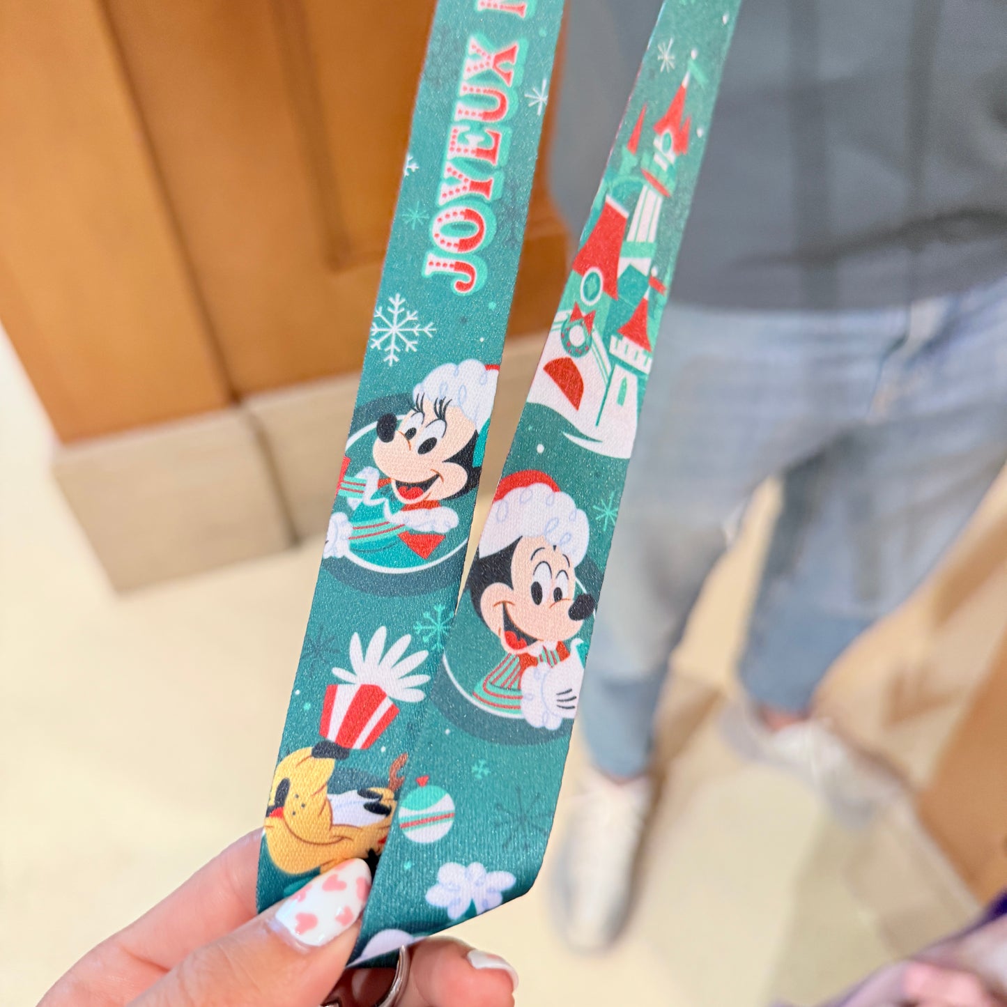 Lanyard Navidad 2026 Disneyland Paris