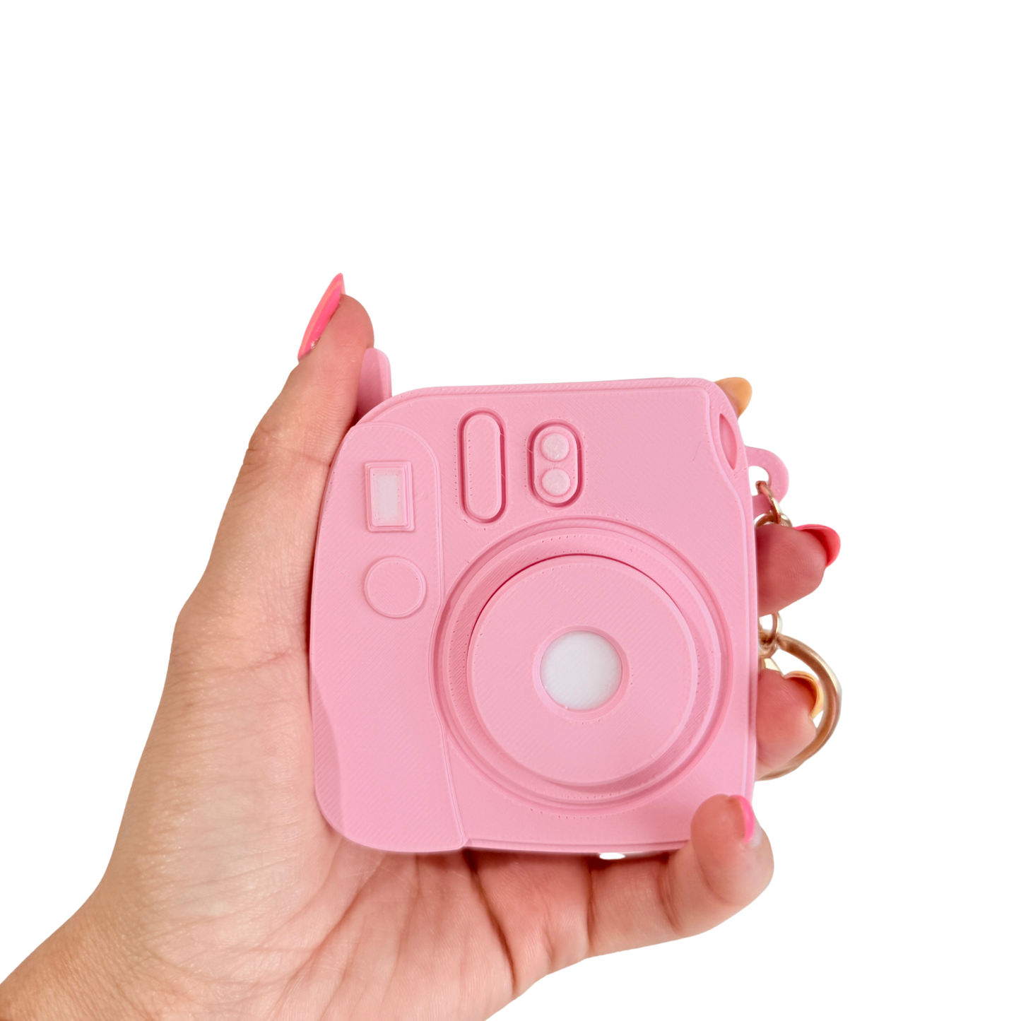 Llavero Personalizado Cámara Polaroid con foto 3D
