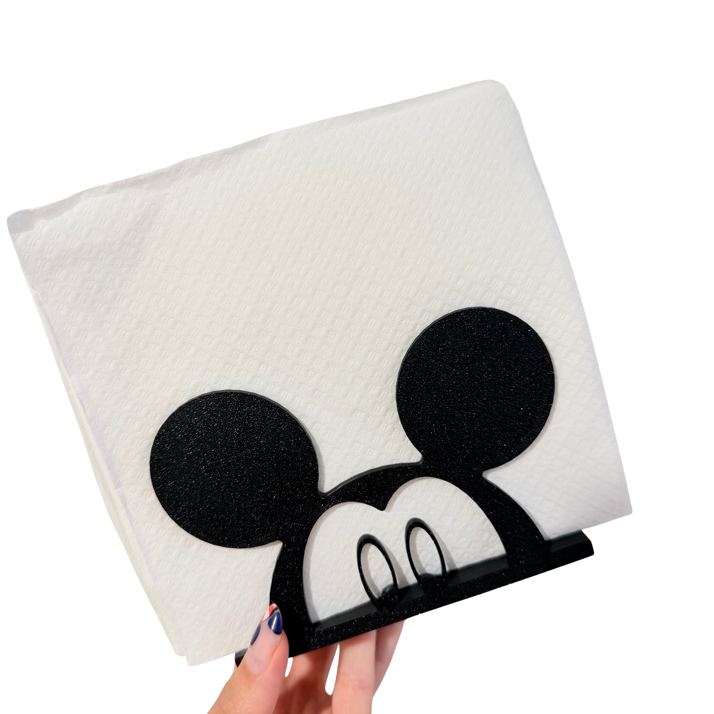 Servilletero Mickey Mouse 3D