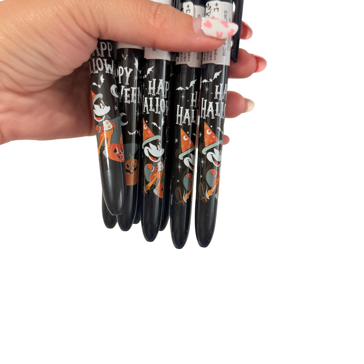 Bolígrafo Bic 4 colores Mickey Mouse Happy Halloween Disneyland París