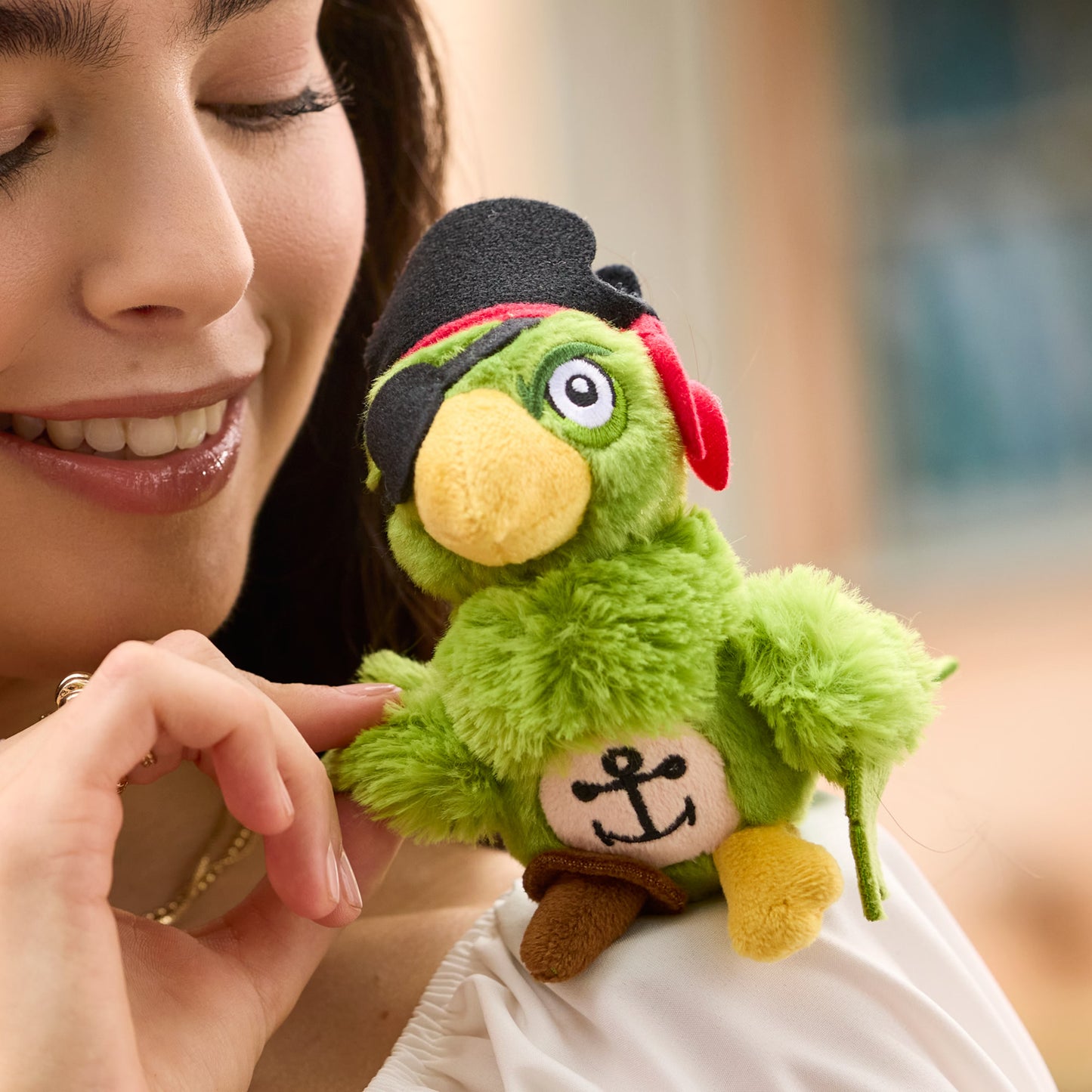 Peluche de hombro Loro Piratas del Caribe Disney Disneyland Paris