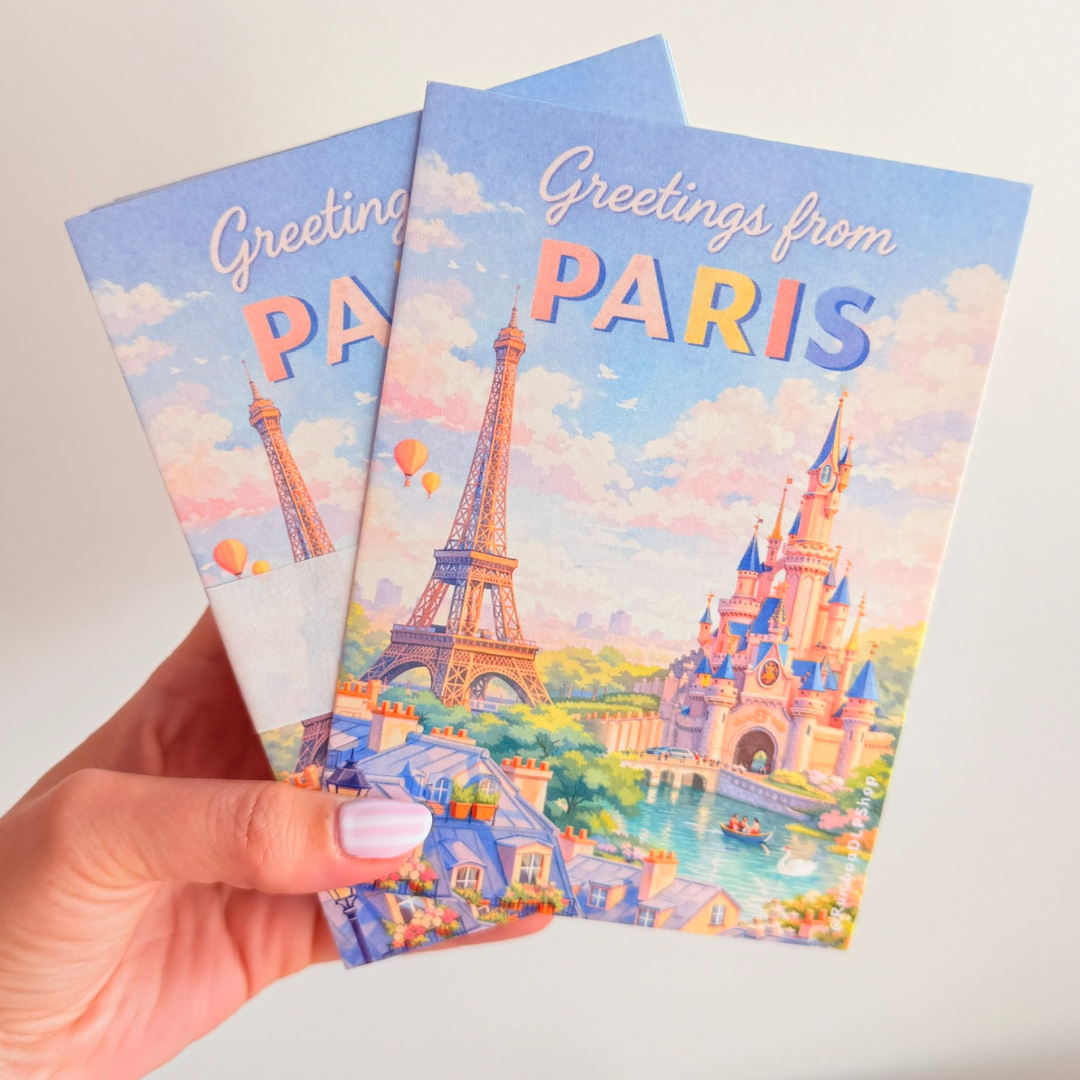 Postal Saludos desde París