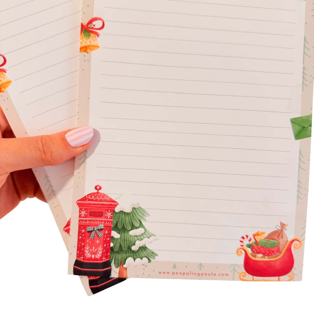 Bloc de notas Correo Navidad