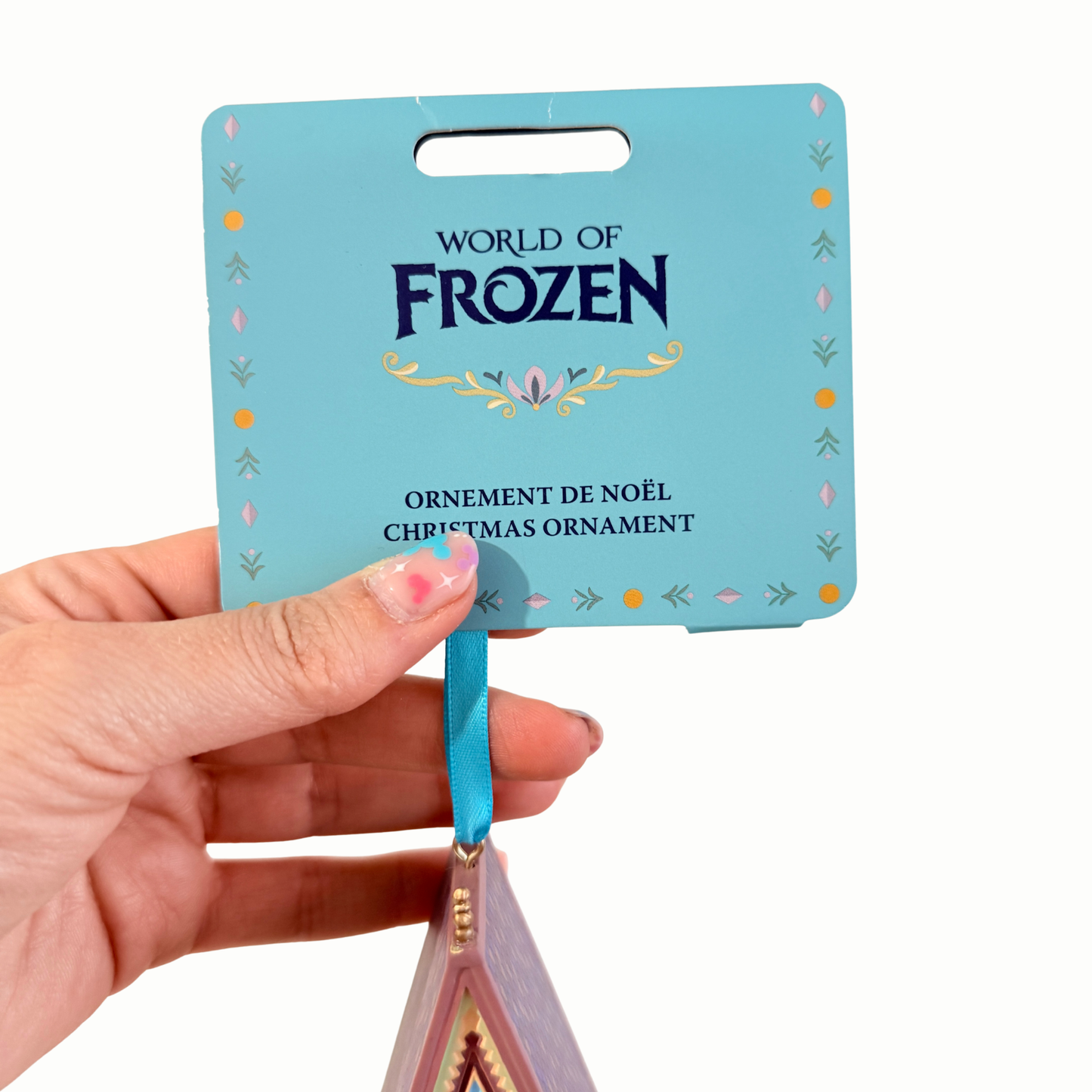 Adorno Reloj Arendelle Elsa Anna World of Frozen