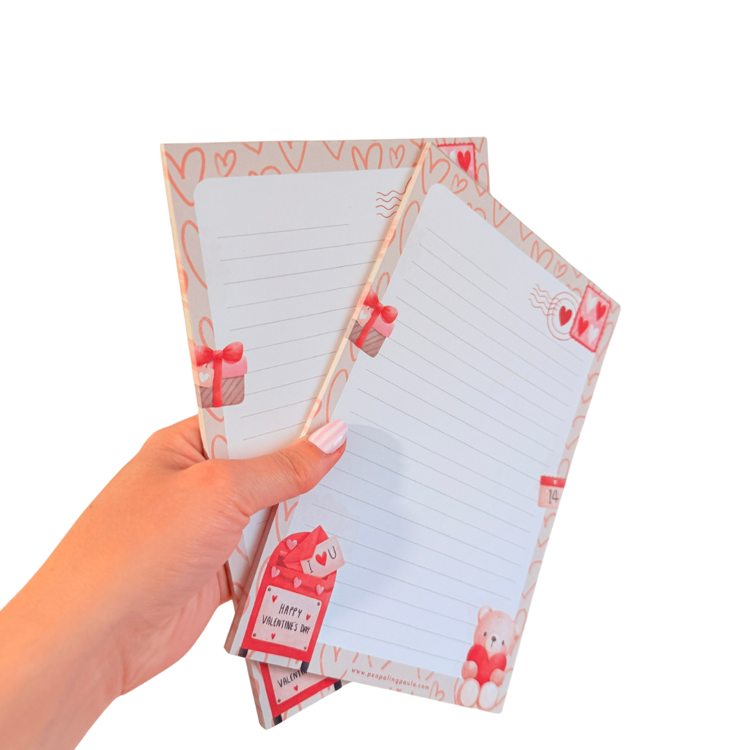 Bloc de notas LOVE San Valentin