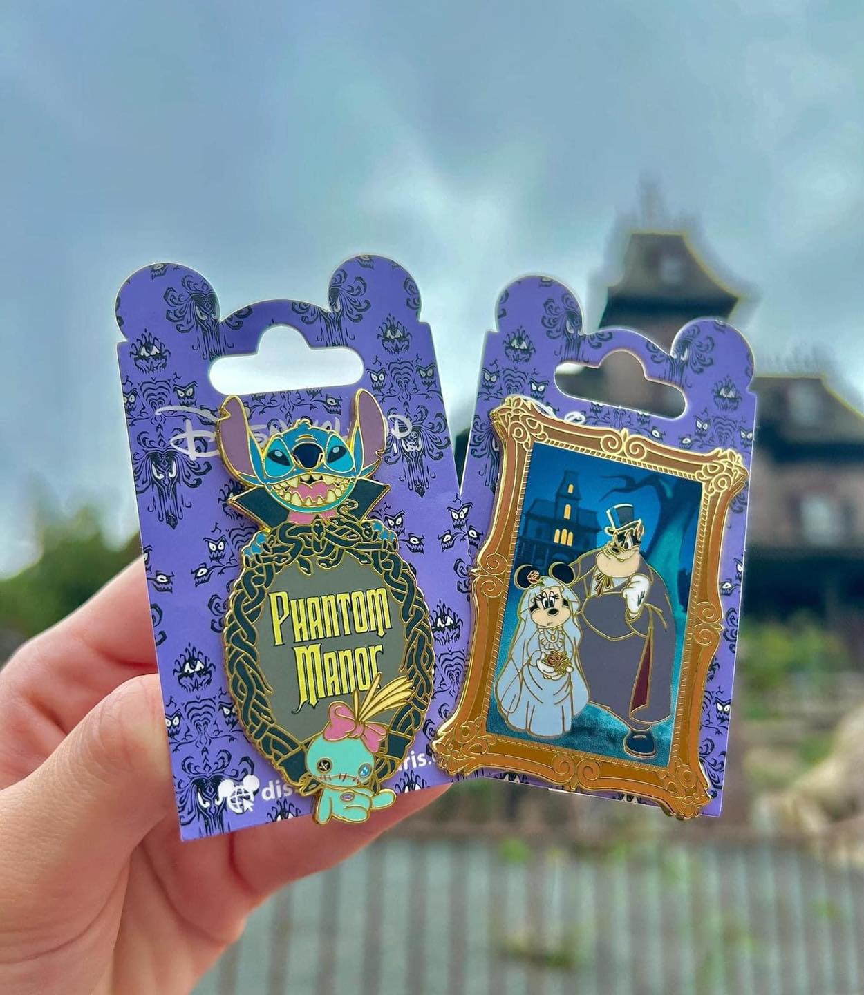 Pin Stitch Phantom Manor Disneyland Paris