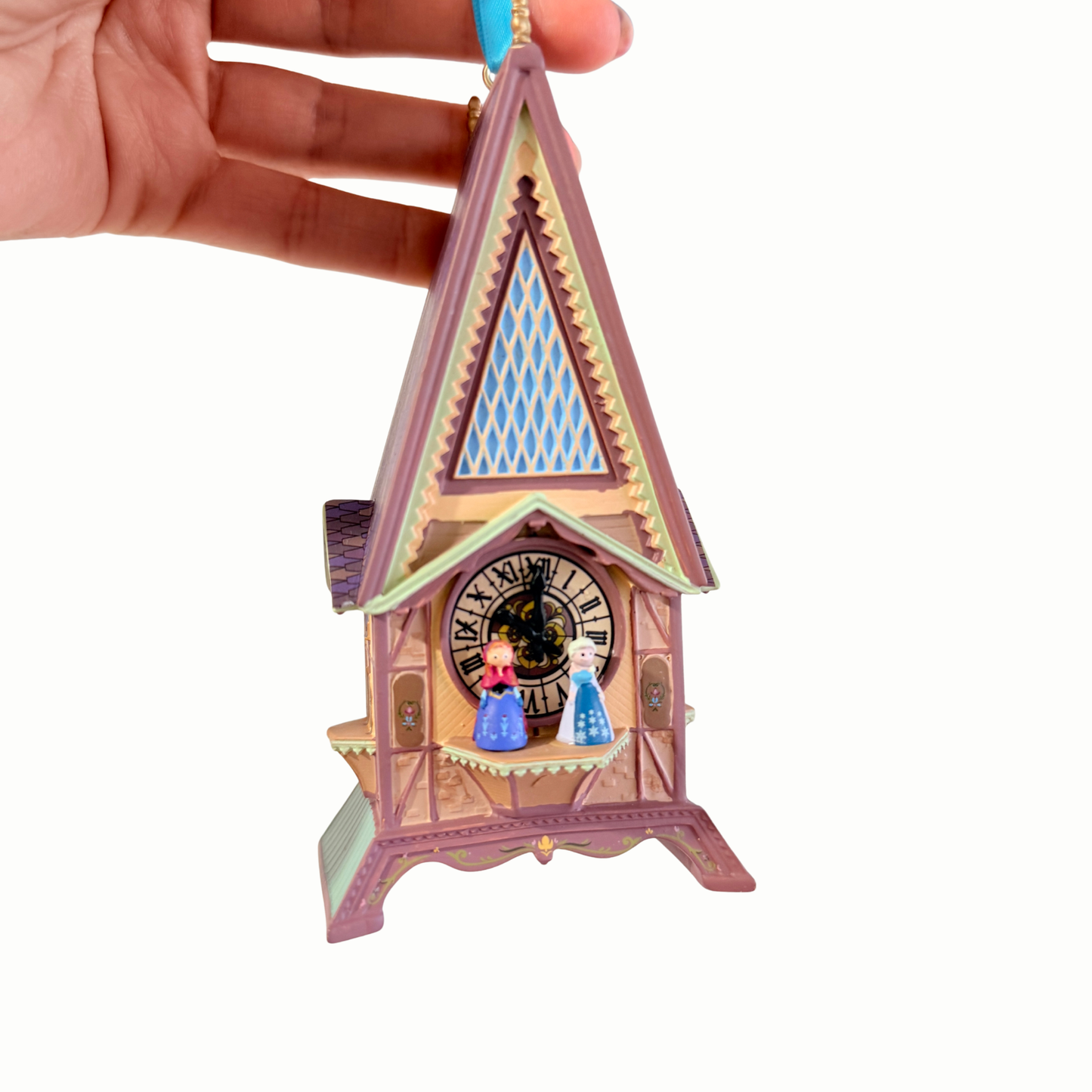 Adorno Reloj Arendelle Elsa Anna World of Frozen