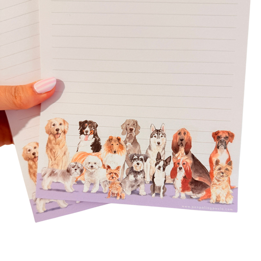 Bloc de notas Perros
