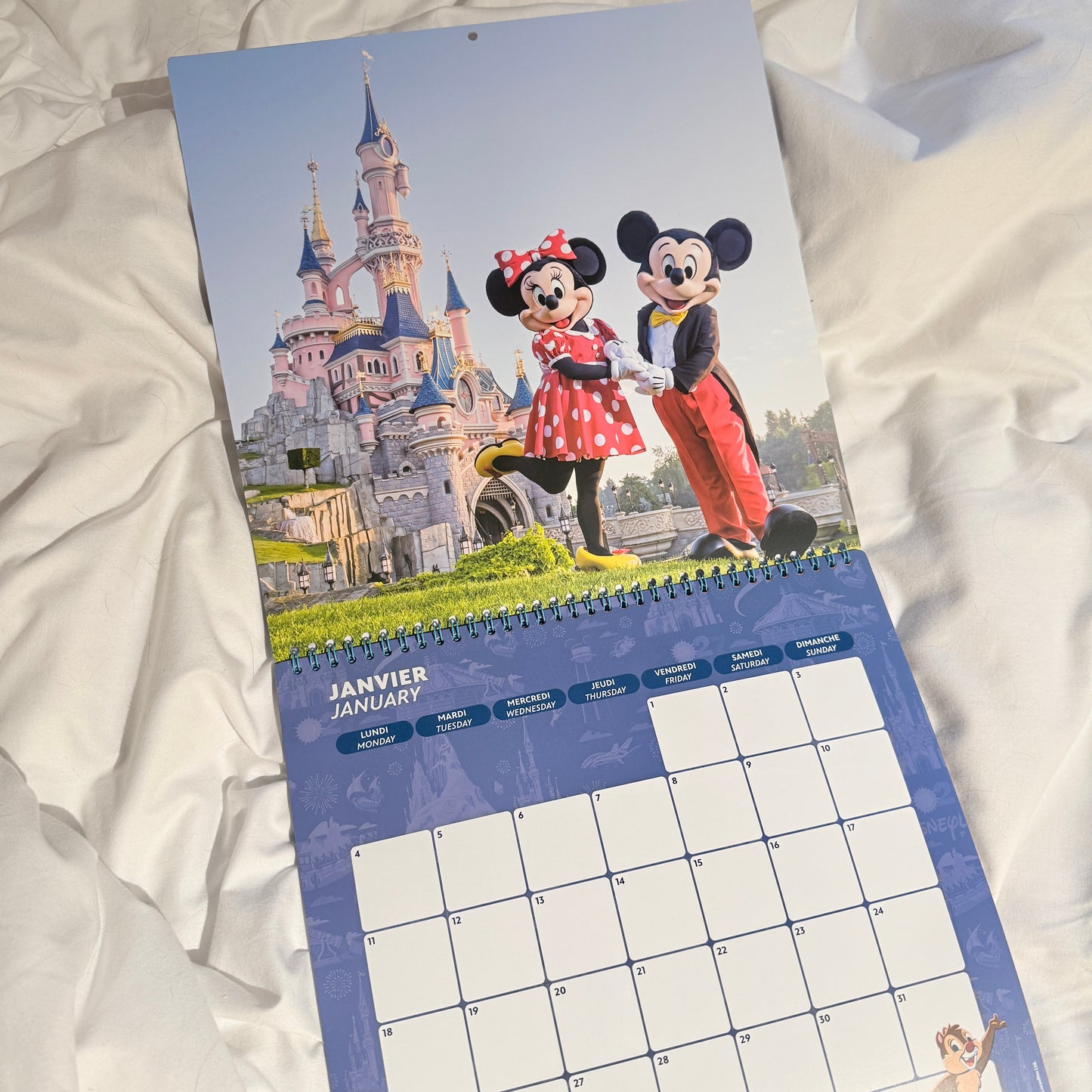 Calendario 2027 Disneyland Paris