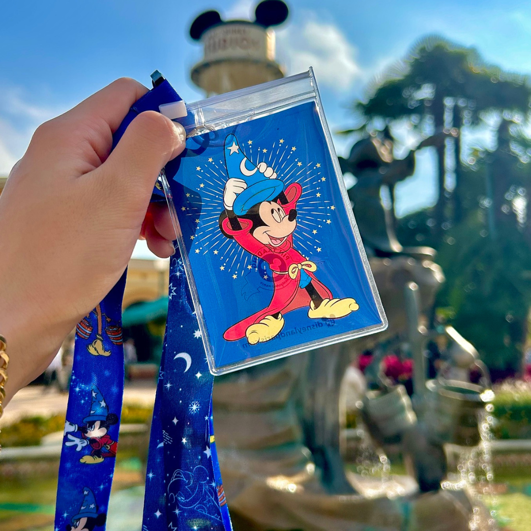 Lanyard Mickey Mouse Fantasia Disneyland Paris