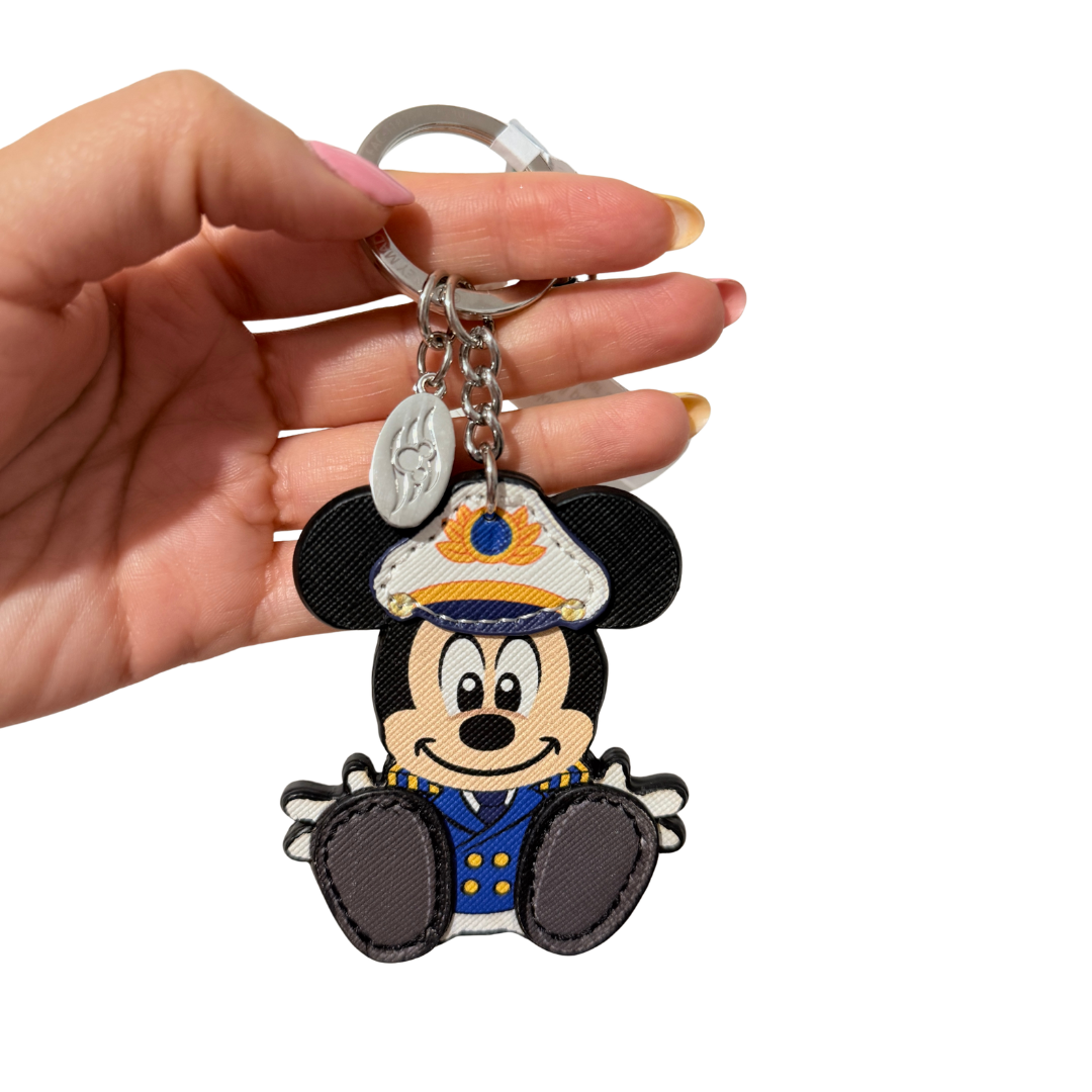 Bag Charm Llavero Mickey Mouse Capitán | Disney Cruise Line