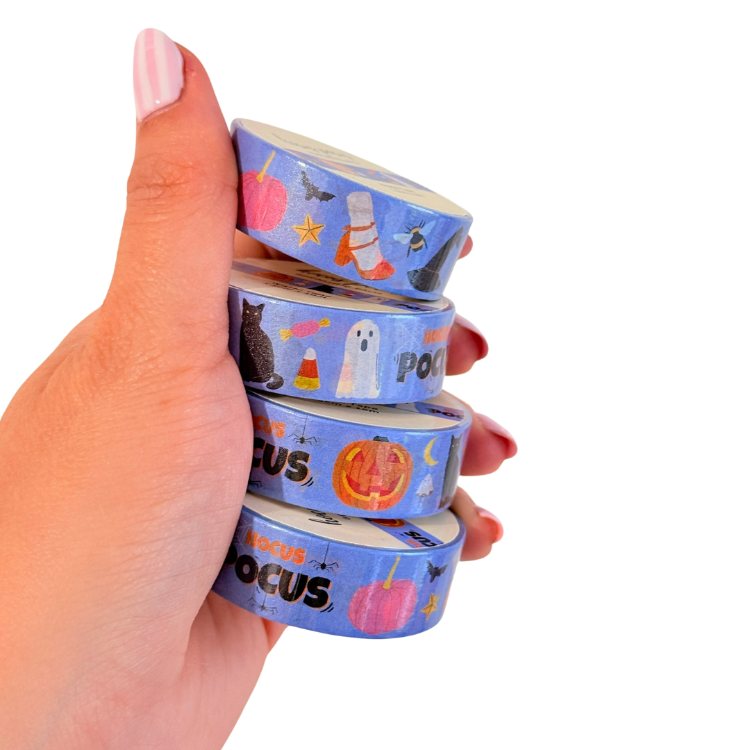 Washi Tape Halloween Hocus Pocus