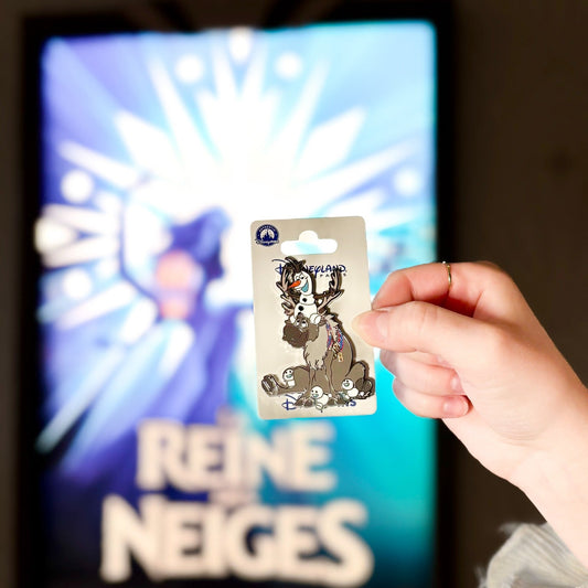 Pin Olaf y Sven Disneyland Paris