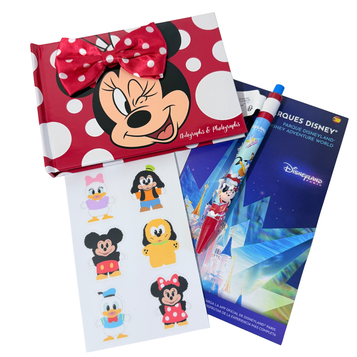Set Libro de Firmas Minnie Mouse Disneyland Paris