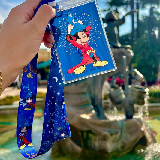 Lanyard Mickey Mouse Fantasia Disneyland Paris
