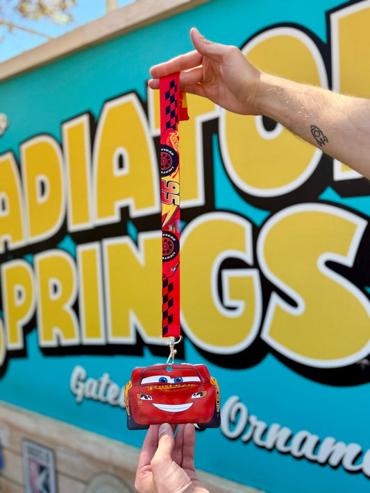 Lanyard Rayo McQueen Cars Pixar Disneyland Paris
