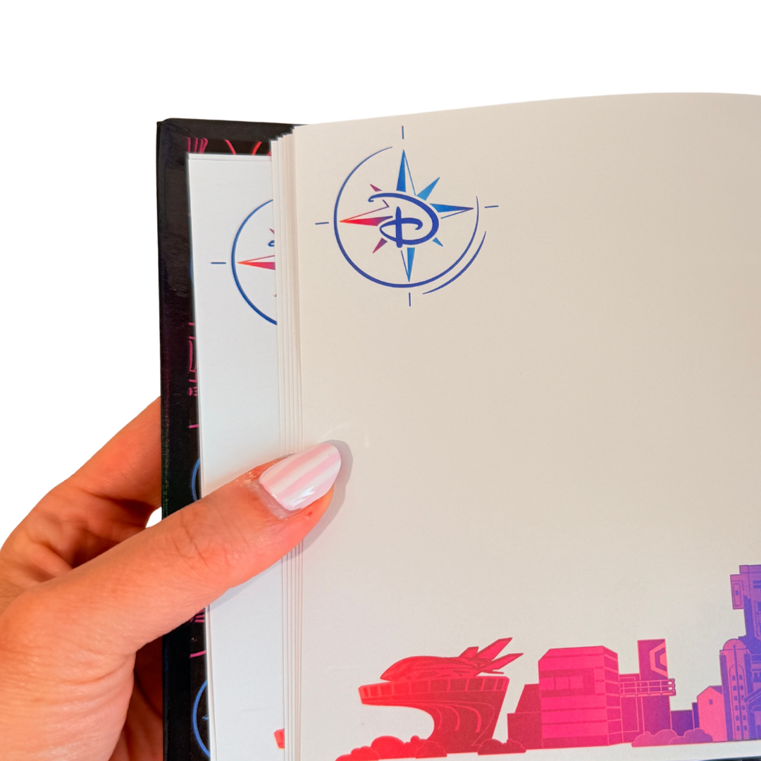 Set Libro de firmas y boli Disney Adventure World