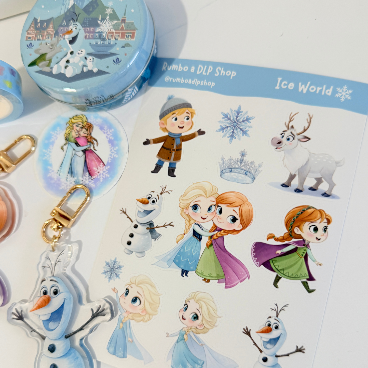 Lote mágico Ice World Frozen