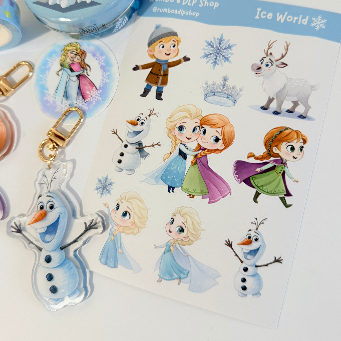 Lote mágico Ice World Frozen