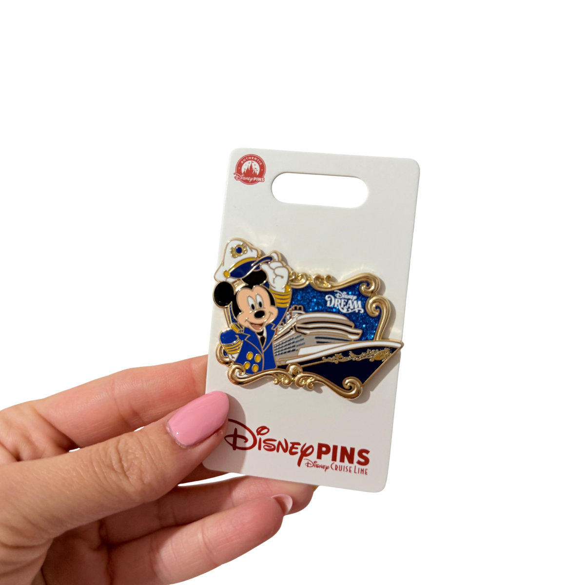 Pin Mickey Mouse Captain Disney Dream Cruise