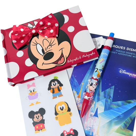 Set Libro de Firmas Minnie Mouse Disneyland Paris