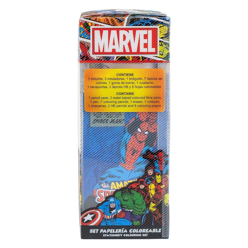 Set papeleria Marvel