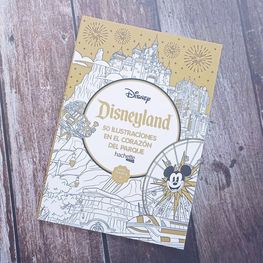 Libro para colorear Disneyland Hachette Heroes