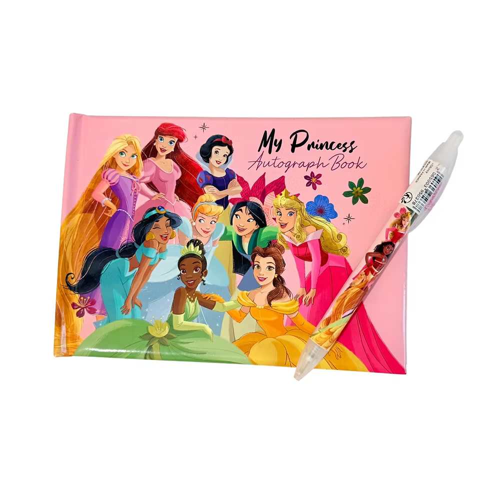 Set Libro de firmas y fotos Princesas Disneyland Paris