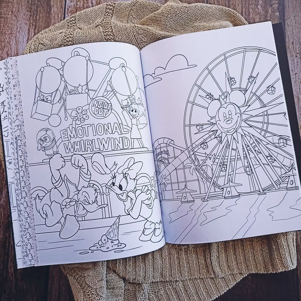 Libro para colorear Disneyland Hachette Heroes