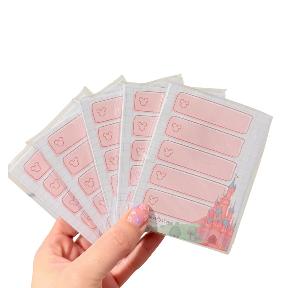 Notas Adhesivas Lista Castillo Disneyland Paris