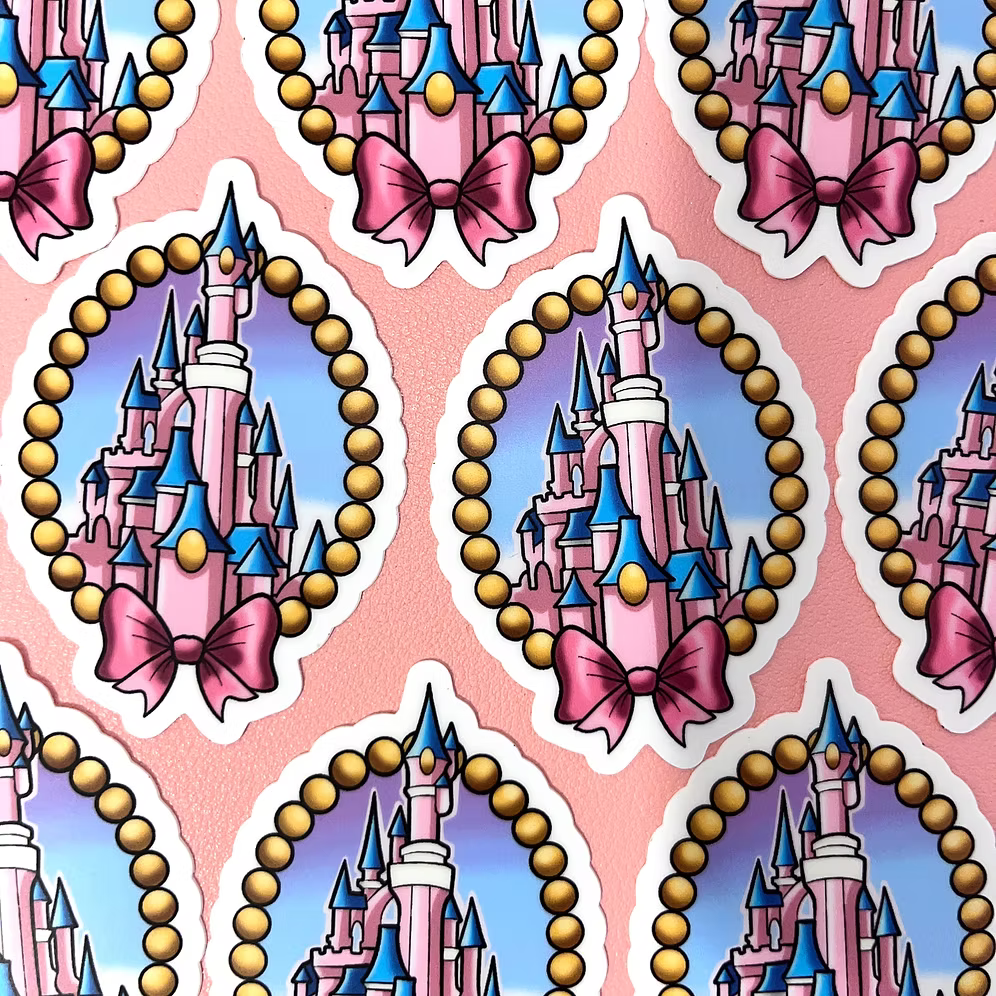 Pegatina Magic Castle Disneyland Paris