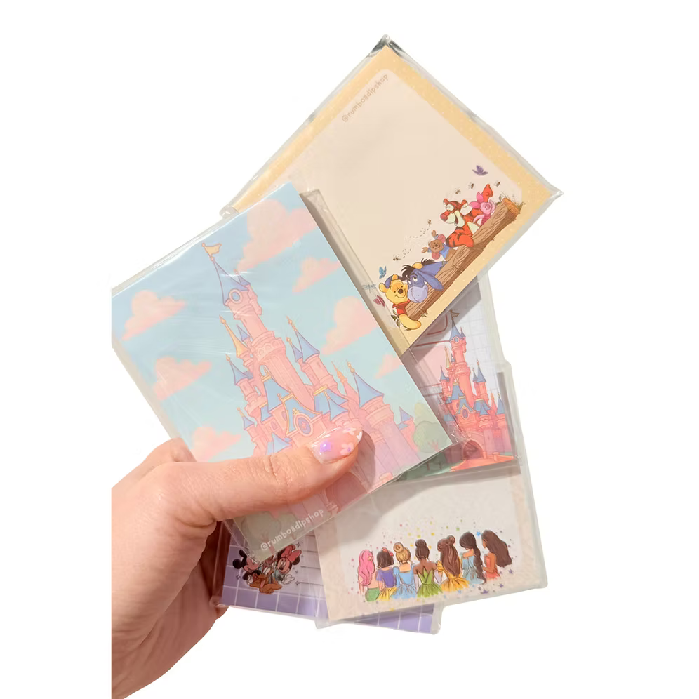 Notas Adhesivas Castillo Disneyland Paris