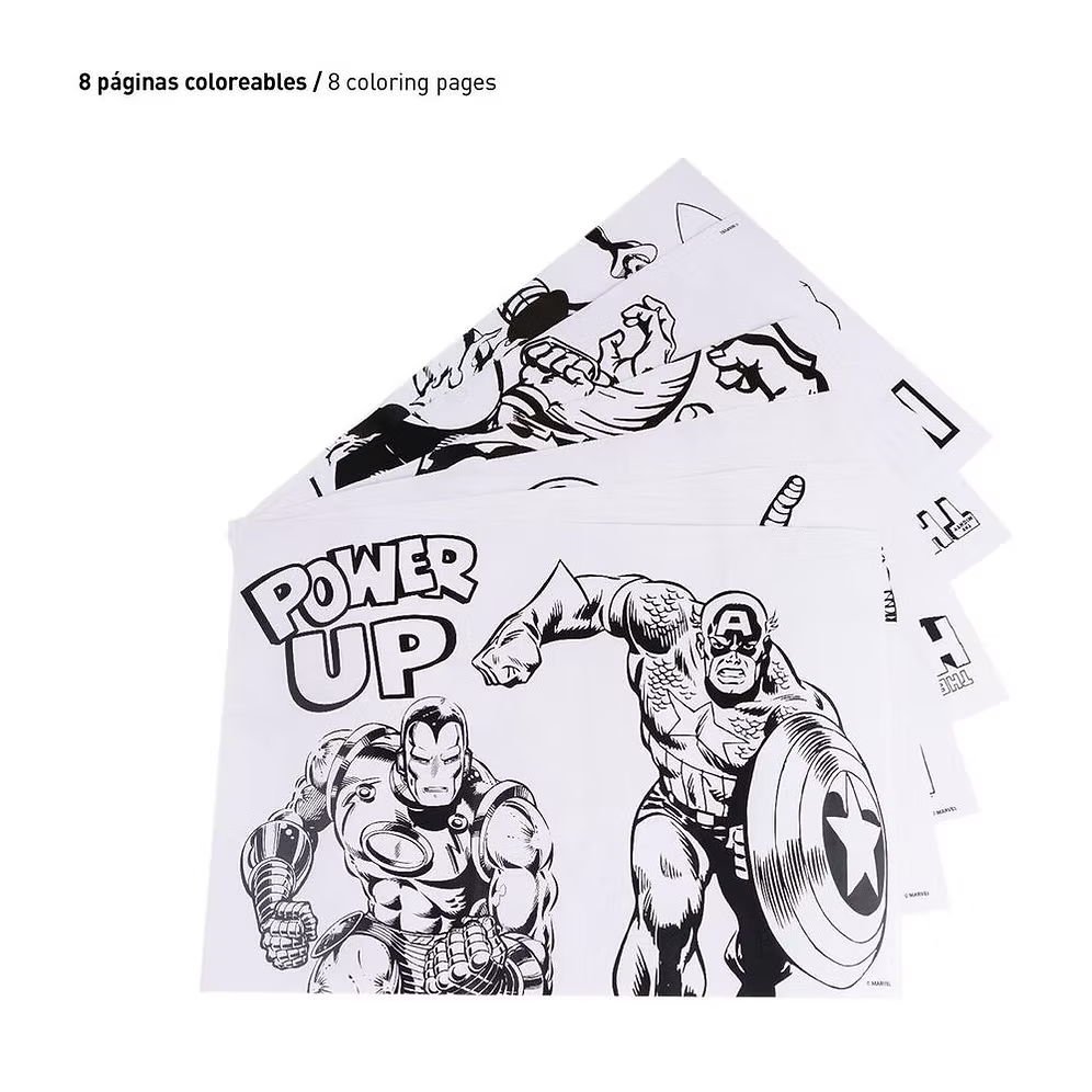 Set papeleria Marvel