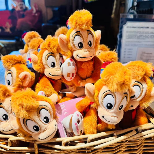 Peluche Abu Aladdin para el hombro Disneyland Paris