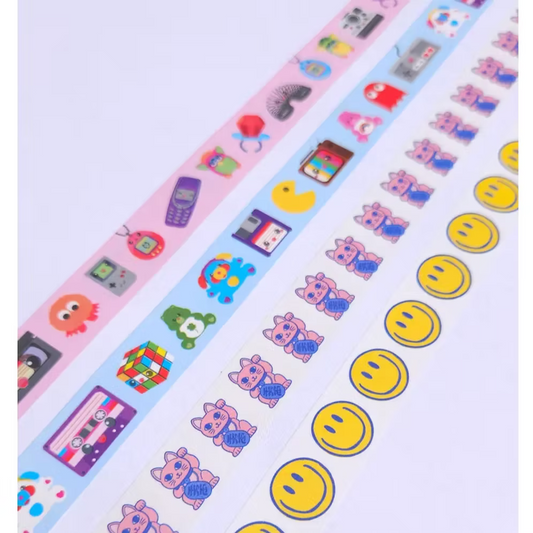 Washi Tape 90s Pop Retro Vintage
