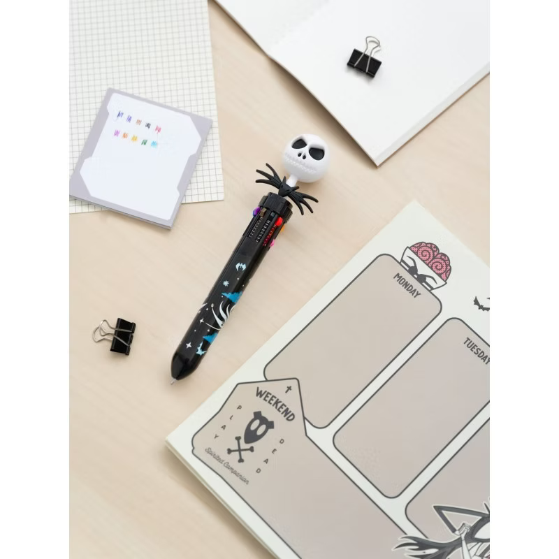 Boligrafo 3D 10 Colores Jack Skellington Disney Pesadilla Antes De Navidad