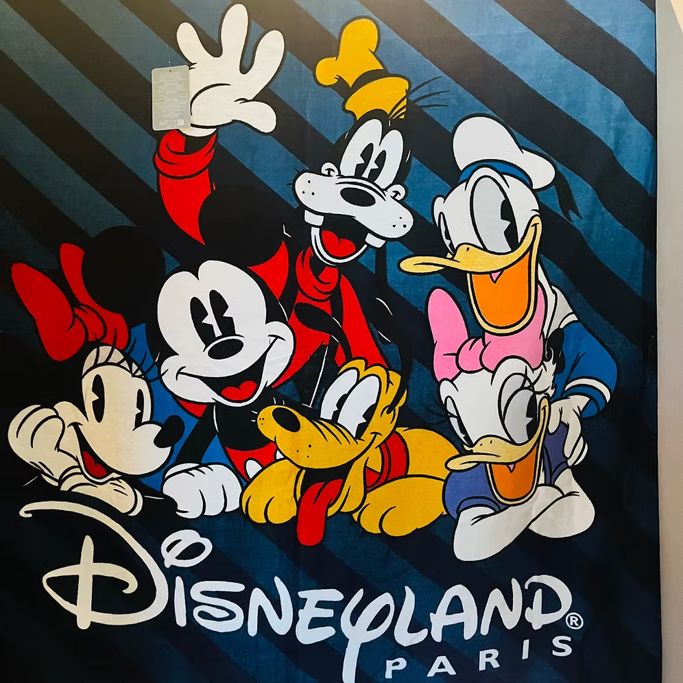 Toalla Mickey y amigos Disneyland Paris