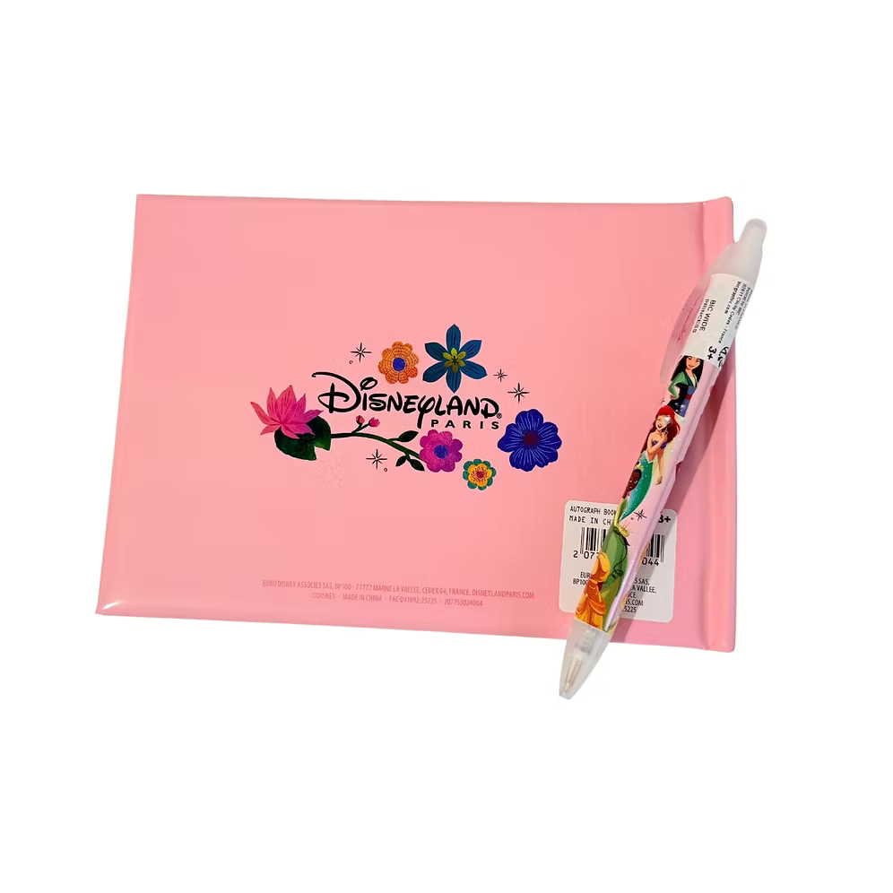 Set Libro de firmas y fotos Princesas Disneyland Paris