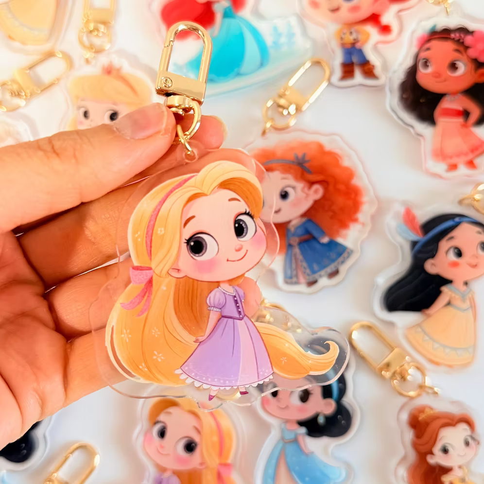 Llavero Cute Rapunzel Enredados