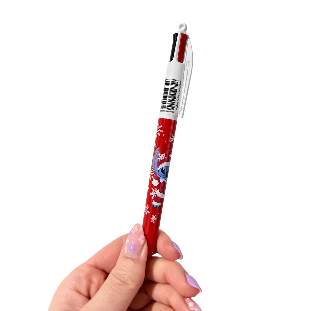 Boligrafo Bic Stitch Navidad Noel Disneyland Paris